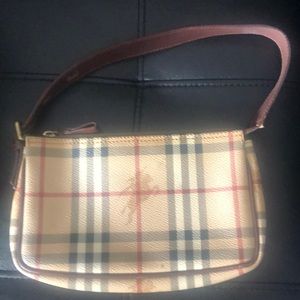 Burberry handbag. Lightly worn